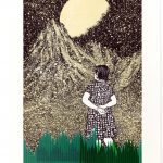 只能感同身受I Can Only Understand Their Feeling.網印版畫、雷射輸出、拼貼28.3x19.7cmEd.22AP.12020